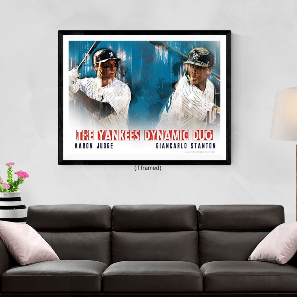 Aaron Judge and Giancarlo Stanton Poster (24x18)